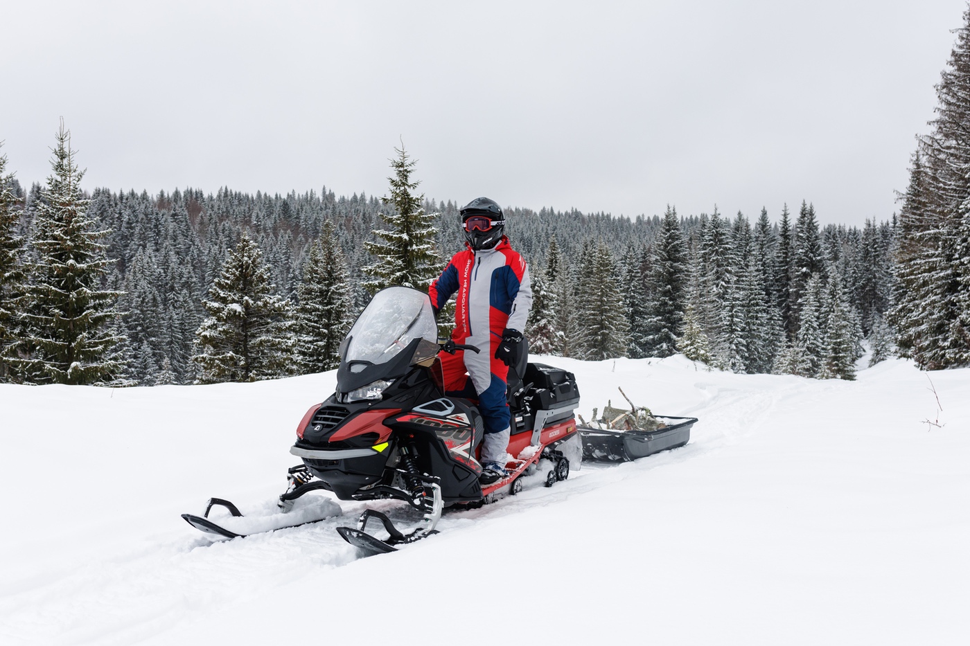фото Snowcross 1000 SWT SC Песочный с красным
