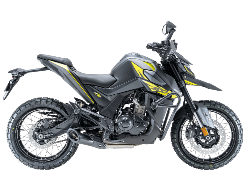 фото Мотоцикл ZONTES ZT200-U1 Серебряный-желтый