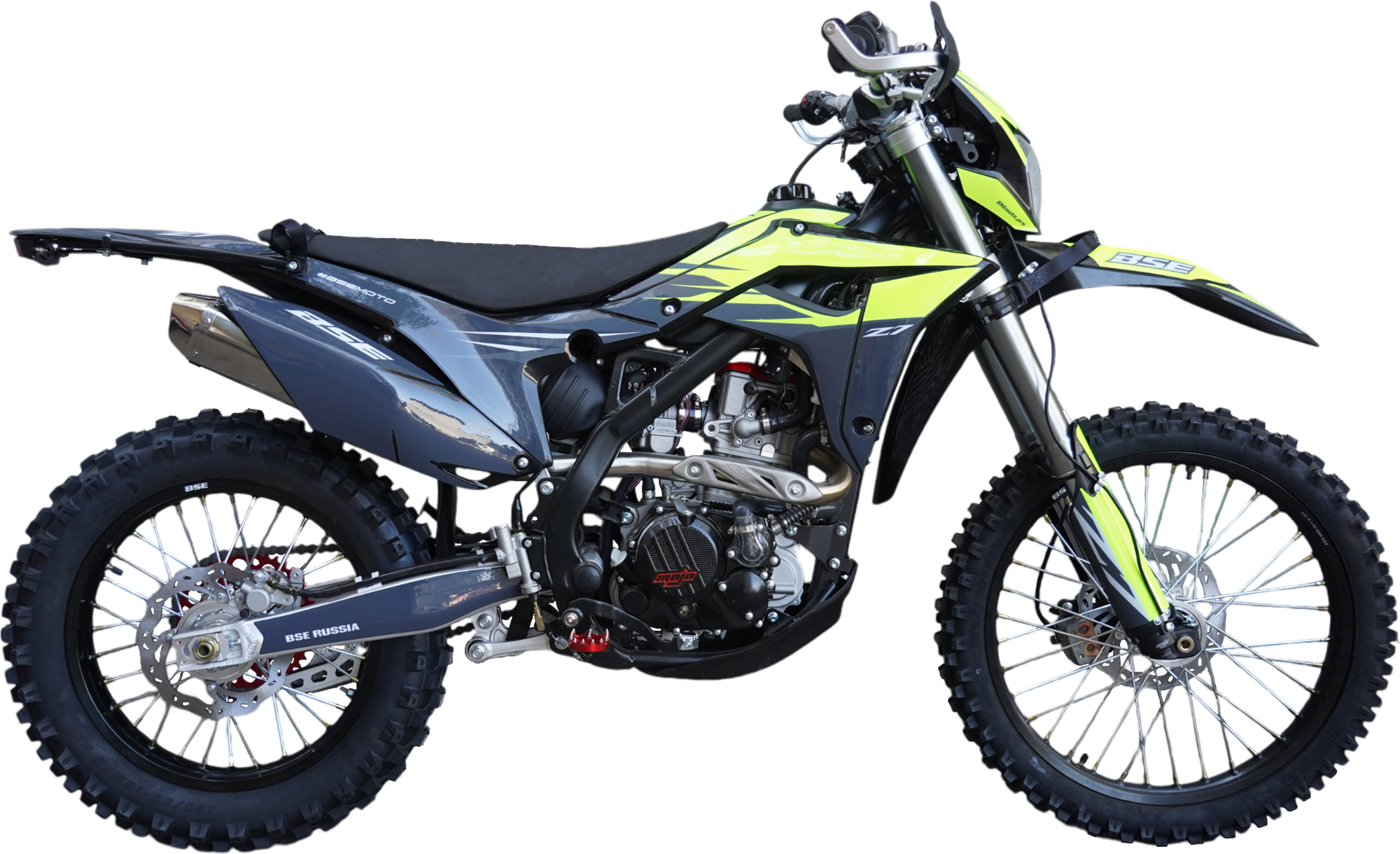 фото Мотоцикл BSE Z7 Yellow Neon