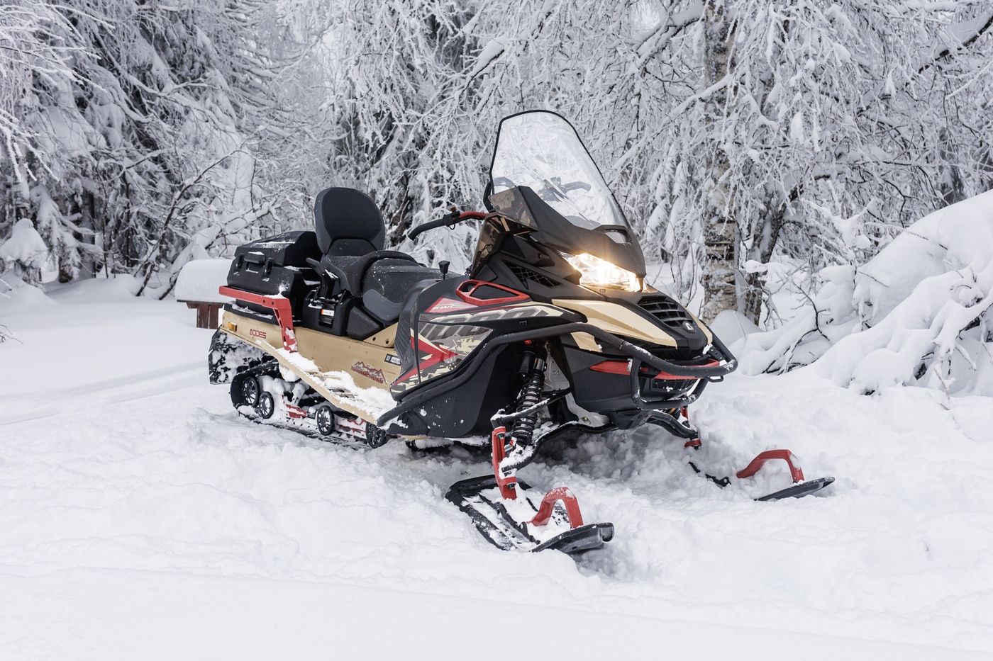 фото Snowcross 1000 WT Чёрно-красный