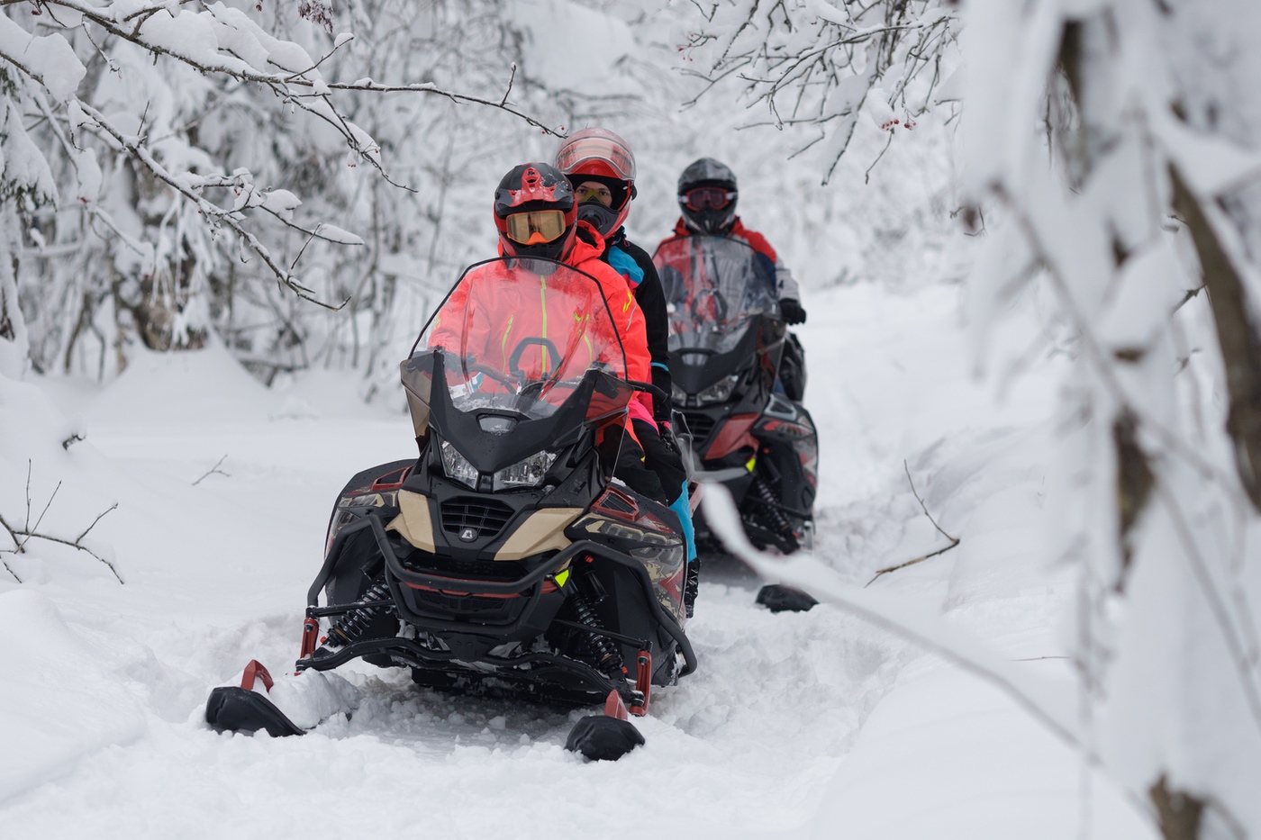 фото Snowcross 1000 SWT SC Песочный с красным
